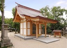 筥崎宮 亀山上皇像奉安殿 筥崎宮 亀山上皇像奉安殿