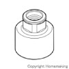 Cロッドねじ 3点式コアビット用 カップリング(C) 1” Cロッドねじ 3点式コアビット用 カップリング(C) 1”