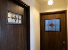 (98)大阪府箕面市W様邸? 既製品ドアくり抜き加工(建築業者様にて加工) 施工前後比較写真 (98)大阪府箕面市W様邸? 既製品ドアくり抜き加工(建築業者様にて加工) 施工前後比較写真