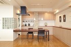 シンプルな木の香る家具に囲まれた高層マンションリフォーム シンプルな木の香る家具に囲まれた高層マンションリフォーム