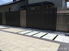 縦格子目隠しフェンス 縦格子目隠しフェンス
