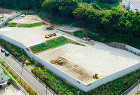 Test and Practice Field with an area of about 2 ha Test and Practice Field with an area of about 2 ha