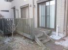 富士見市 老朽化したウッドデッキ アイアンウッドで造りなおします 富士見市 老朽化したウッドデッキ アイアンウッドで造りなおします