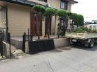 川越市 まずは既存の庭木を伐採 川越市 まずは既存の庭木を伐採