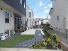川越市 既存のウッドデッキとのバランスを考えて造ったお庭 テラス サイクルポート TM9 川越市 既存のウッドデッキとのバランスを考えて造ったお庭 テラス サイクルポート TM9