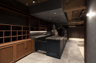 京都店舗デザイン カフェデザイン CafeDesign、コンクリート、鉄、モルタル、研ぎ出しなど、ダークで落ち着いた雰囲気のカフェ空間 京都店舗デザイン カフェデザイン CafeDesign、コンクリート、鉄、モルタル、研ぎ出しなど、ダークで落ち着いた雰囲気のカフェ空間