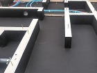 チャコールペイント施工例施工例:全館空調の床下 チャコールペイント施工例施工例:全館空調の床下