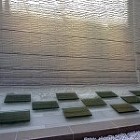旗の台シニア住宅・水景 積層ガラスのテーブル 旗の台シニア住宅・水景 積層ガラスのテーブル