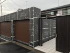三和シャッター エレガノ施工中 三和シャッター エレガノ施工中