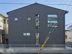 緩やかな勾配がモダンな三角屋根の画像 緩やかな勾配がモダンな三角屋根の画像