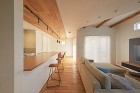 木と白をベースにした心地よいリビングダイニングの画像 木と白をベースにした心地よいリビングダイニングの画像