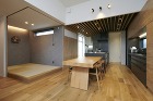 自在に間仕切りできるリビングの和室の画像 自在に間仕切りできるリビングの和室の画像