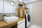 【施工事例】外と中が繋がるZEHの家 |... 洗面の画像