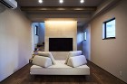 リビングを映画館に変える、エコカラットを使用したテレビボードの画像 リビングを映画館に変える、エコカラットを使用したテレビボードの画像