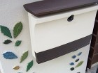 オリジナリティあふれる 葉っぱの門柱 草津市 オリジナリティあふれる 葉っぱの門柱 草津市