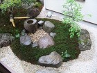茶庭の様式を取り入れた坪庭 草津市 茶庭の様式を取り入れた坪庭 草津市