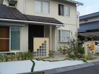 ガラスブロックのツイン門柱 守山市 ガラスブロックのツイン門柱 守山市