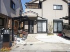 機能ポールでシンプル外構 機能ポールでシンプル外構