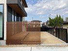プライバシー、通気性、デザイン性を両立した目隠しフェンス 栗東市 プライバシー、通気性、デザイン性を両立した目隠しフェンス 栗東市