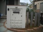 笠木で雨だれ防止 アイアンの葉っぱがかわいい門柱 草津市 笠木で雨だれ防止 アイアンの葉っぱがかわいい門柱 草津市