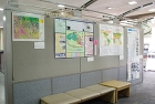 国土交通省1Fロビー作品展示風景2 国土交通省1Fロビー作品展示風景2