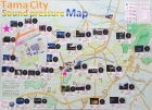 作品:Tama City sound Pressure Map 作品:Tama City sound Pressure Map