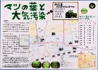 作品:マツの葉と大気汚染 作品:マツの葉と大気汚染
