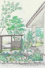 ぐりっぷ建築設計事務所【仕事】杭瀬下の庭