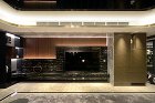 大理石と縦格子のリッチなテレビボード 大理石と縦格子のリッチなテレビボード