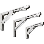 スガツネ【ステンレス鋼製折りたたみ棚受EBN型(重量用)】EBN-200-SL?他 スガツネ【ステンレス鋼製折りたたみ棚受EBN型(重量用)】EBN-200-SL?他