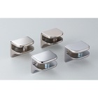 スガツネ【プレートサポート ガラス用棚受 2885型】2885ZN1 ダルクロムメッキ?他 スガツネ【プレートサポート ガラス用棚受 2885型】2885ZN1 ダルクロムメッキ?他