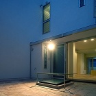 減築することで生まれた中庭 減築することで生まれた中庭