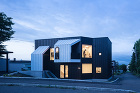 House with 4 layers of skip floor House with 4 layers of skip floor