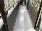 香芝市にてベランダ防水FRP防水工事!モルタル床を雨漏り対策必須! 香芝市にてベランダ防水FRP防水工事!モルタル床を雨漏り対策必須!