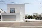 ５つのフロアレベルを持つスキップフロア住宅