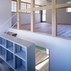 木村哲矢建築計画事務所 | 香芝の住まい デスクスペースと１階２階とのつながり
