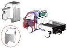 minicab_truck 3D cabin door minicab_truck 3D cabin door