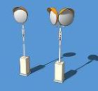 カーブミラー丸型 カーブミラー丸型