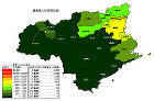 徳島県の人口密度 徳島県の人口密度