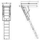 小屋裏収納に入る梯子です。 | CAD-... 小屋裏収納に入る梯子です。