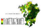 九州の人口密度