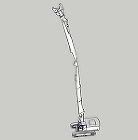 解体専用機SK550(作業姿勢図) 解体専用機SK550(作業姿勢図)