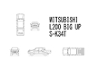 ピックアップトラック ストラーダ MITSUBISHI STRADA L200 S-K34 WCAB ピックアップトラック ストラーダ MITSUBISHI STRADA L200 S-K34 WCAB