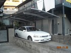 鹿児島市のカーポート施工事例|T様邸|間口2700で広範囲にカバーできるカーポート【リビングプラザ滝の神】鹿児島市・リフォーム・塗装・外構・造園 鹿児島市のカーポート施工事例|T様邸|間口2700で広範囲にカバーできるカーポート【リビングプラザ滝の神】鹿児島市・リフォーム・塗装・外構・造園