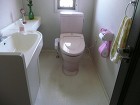 鹿児島市のトイレリフォーム施工事例|N様邸|一日工事で快適♪ウォシュレットにお取替え【リビングプラザ滝の神】鹿児島市・リフォーム・塗装・外構・造園 鹿児島市のトイレリフォーム施工事例|N様邸|一日工事で快適♪ウォシュレットにお取替え【リビングプラザ滝の神】鹿児島市・リフォーム・塗装・外構・造園