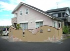 鹿児島市の外構「目隠し」リフォーム施工事例|K様邸|珪藻土と天然石でつくるオリジナルの外塀【リビングプラザ滝の神】鹿児島市・リフォーム・塗装・外構・造園 鹿児島市の外構「目隠し」リフォーム施工事例|K様邸|珪藻土と天然石でつくるオリジナルの外塀【リビングプラザ滝の神】鹿児島市・リフォーム・塗装・外構・造園