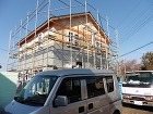 外壁工事開始 外壁工事開始