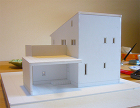 茨城県/牛久の家/模型/H23年4月竣工予定