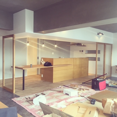 京都市中京区マンションリノベ完成見学会