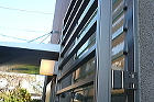 面格子工事 施工例・お客様の声_002|... 枠付面格子 後付け 横格子 リクシル 東...